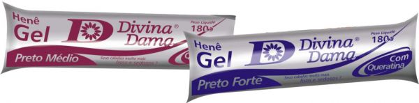 Cod.: 21 - Hene Divina Dama Bisnaga Preto Médio cx c/24