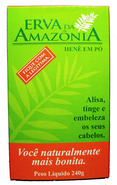 Cod.: 11 - Hene Erva da Amazônia 240 gr Cx. c/24 un